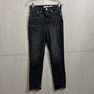 Madewell Women's Size 25 Black The Perfect Vintage Jeans